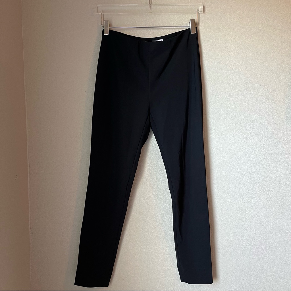 Raffaello Rossi Black Slim Trousers
